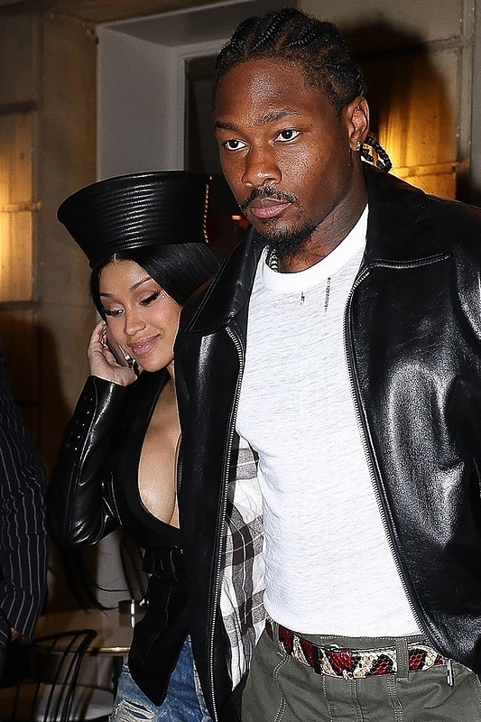 Stefonas Diggsas ir Cardi B laukiasi vaiko. / Kęstas Rimkus nuotr.