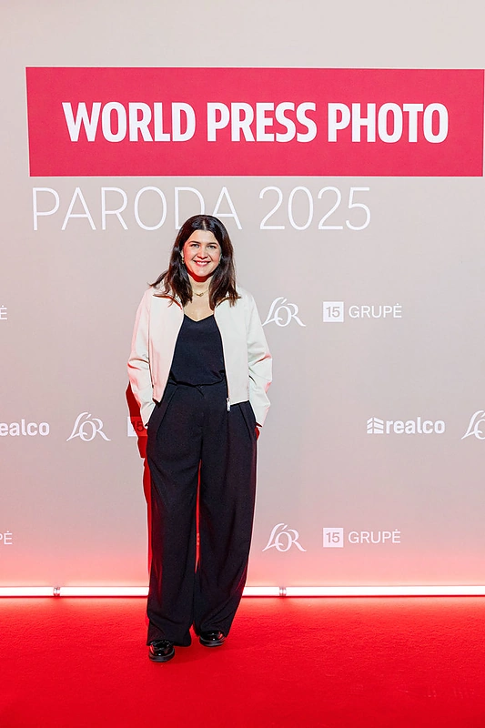 Jubiliejinės „World Press Photo“ parodos atidarymo svečiai / Pauliaus Peleckio / BNS nuotr.
