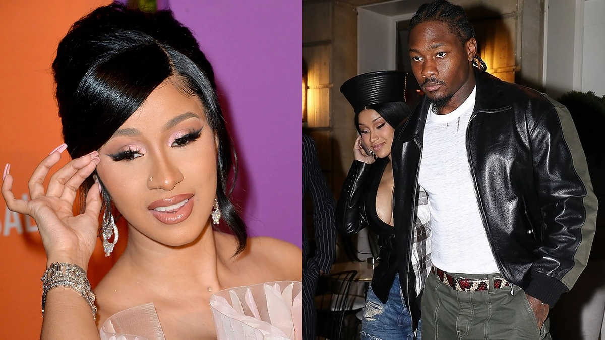 Stefonas Diggsas, Cardi B / Vida Press nuotr.