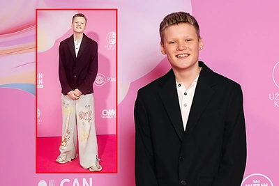 Ant rožinio kilimo dėmesys krypo į Natalijos Bunkės sūnų Kristupą: šis vakaras jam – ypač svarbus