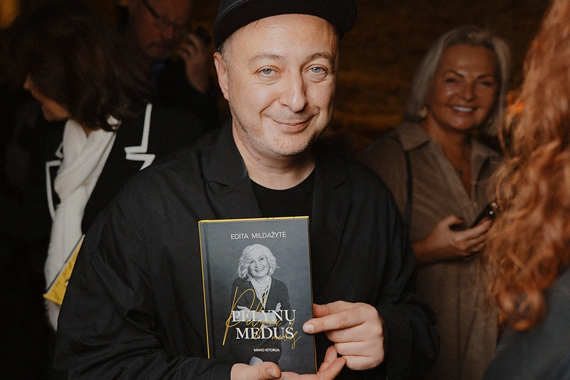 Editos Mildažytės knygos pristatymo akimirka / Gabrieliaus Jauniškio nuotr.