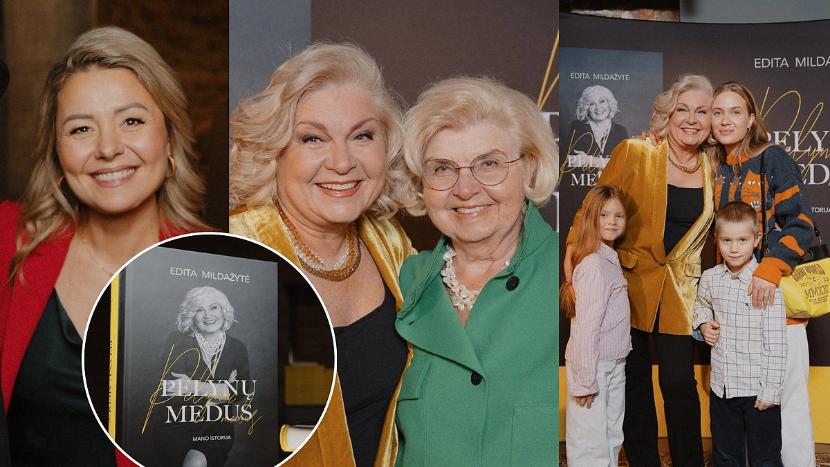 Editos Mildažytės knygos „Pelynų medus“ pristatymo akimirkos / Gabrieliaus Jauniškio nuotr.