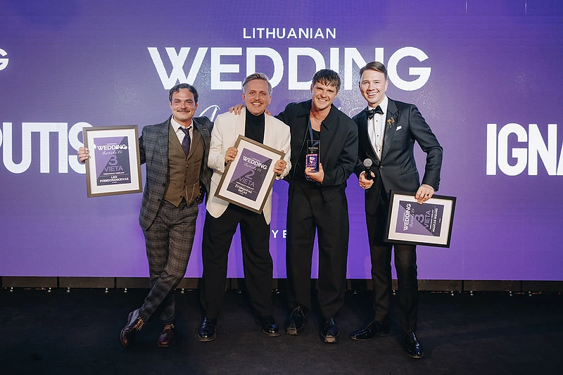 „Lithuanian wedding awards’25 by EBSV” akimirka / Organizatorių nuotr.