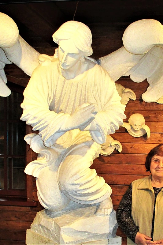 Po angelo sparnu - Scholastika Kavaliauskienė / Asmeninio arch. nuotr.