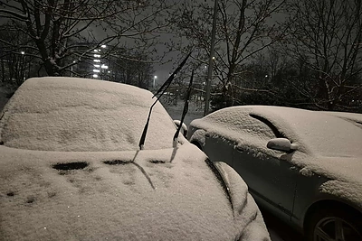 2025 metų lapkričio 23 dienos sniegas Vilniuje / 15min skaitytojo nuotr.