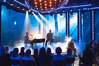 „Žvaigždžių duetai. Nauja era“ filmavimas / Simono Barono nuotr.