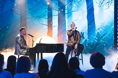 „Žvaigždžių duetai. Nauja era“ filmavimas / Simono Barono nuotr.