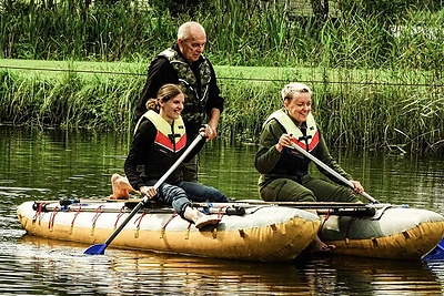 Aktyvus poilsis Labanoro girioje / Valakampių socialinių paslaugų namų nuotr.