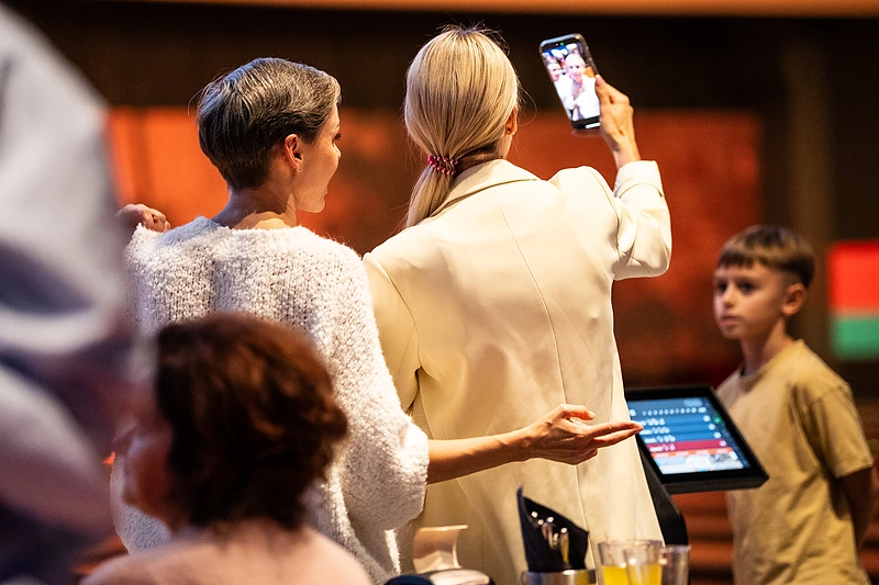 Renginio akimirka / Andriaus Pelakausko nuotr.