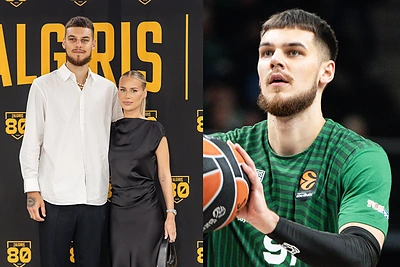 „Žalgirietis“ Deividas Sirvydis pasipiršo mylimajai Justei: sužadėtuvės – kalnuose