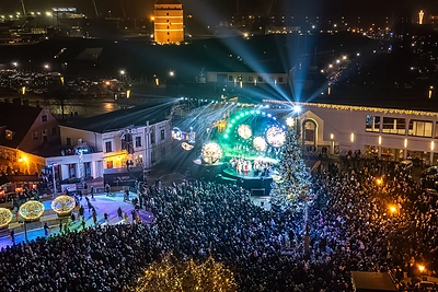 Klaipėdos eglutės įžiebimo vakaras
