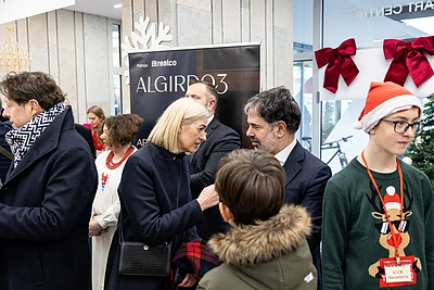 Simona Bieliūnė, Emanuele de Maigret / Pauliaus Peleckio / BNS nuotr.