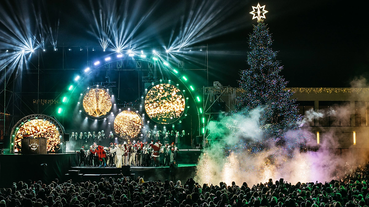 Klaipėdos eglutės įžiebimo vakaras