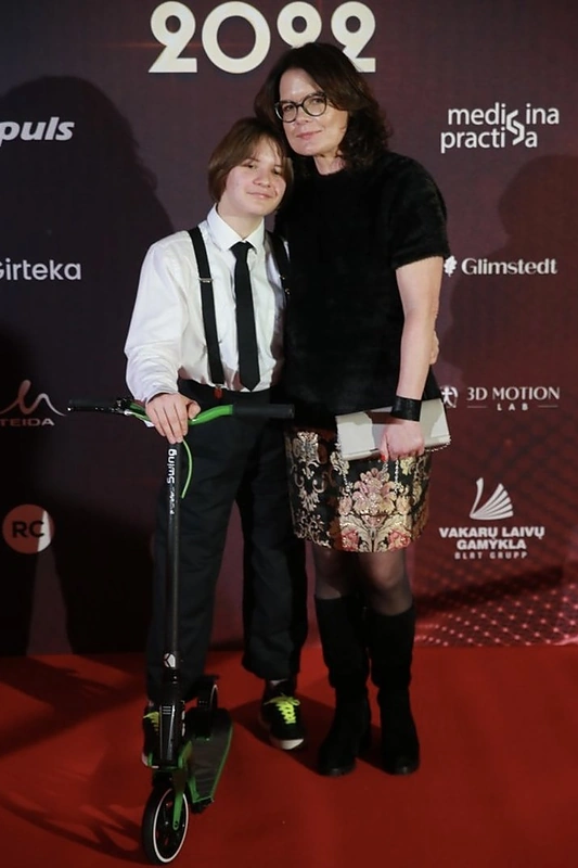 Gabrielė Čepavičiūtė ir jos mama / Asmeninio archyvo nuotr.
