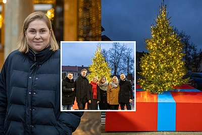 Vilniuje sužibo pirma tokia Lietuvoje kalėdinė eglutė: kviečia suteikti viltį vaikams