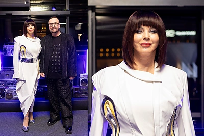 Inga Valinskienė į M1 apdovanojimus atvyko be Arūno: ant mėlynojo kilimo – su kitu žinomu vyru