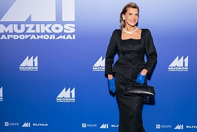 Dana Ribas pribloškė apdovanojimų įvaizdžiu: įvertintas trečdaliu milijono / Teodoro Biliūno / BNS nuotr.