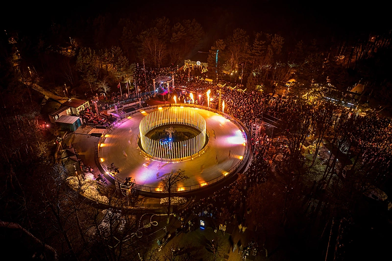 Palangos ledo atidarymas / Aldo Kazlausko nuotr.