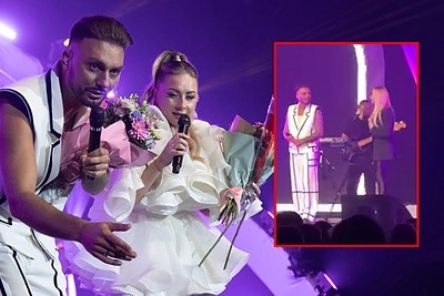 Sandros ir Viktoro vestuvėse pasirodžius garsiai viešniai – išsipildė jaunikio troškimas: „Stebėdavau ją per TV...“