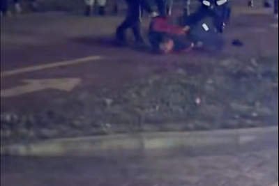 Sulaikytas dviejų merginų žudikas – nuotr. iš socialiniuose tinkluose pasklidusių video / Gabrielė Navickaitė nuotr.