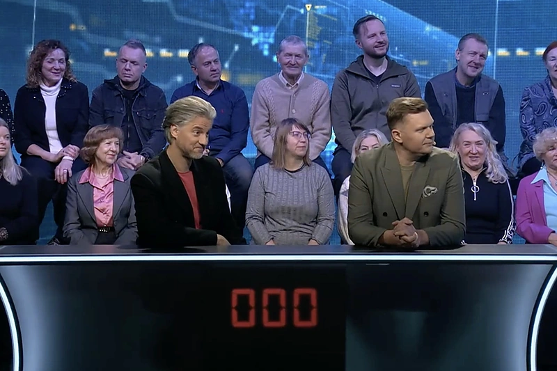 Vytautas Rumšas ir Mindaugas Stasiulis / TV3 nuotr.