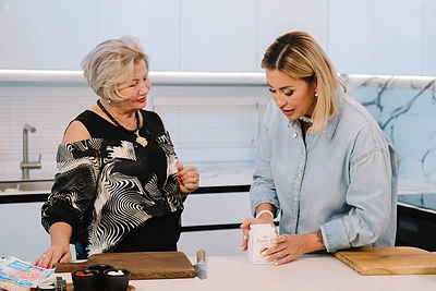 Joana Bartaškienė laidoje „Skanus gyvenimas“ / Index photography nuotr.