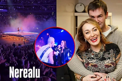 Montvydo koncerte Džordana Butkutė su vyru Elegijumi paminėjo ypatingą progą: „Beprotiškame jauduly“