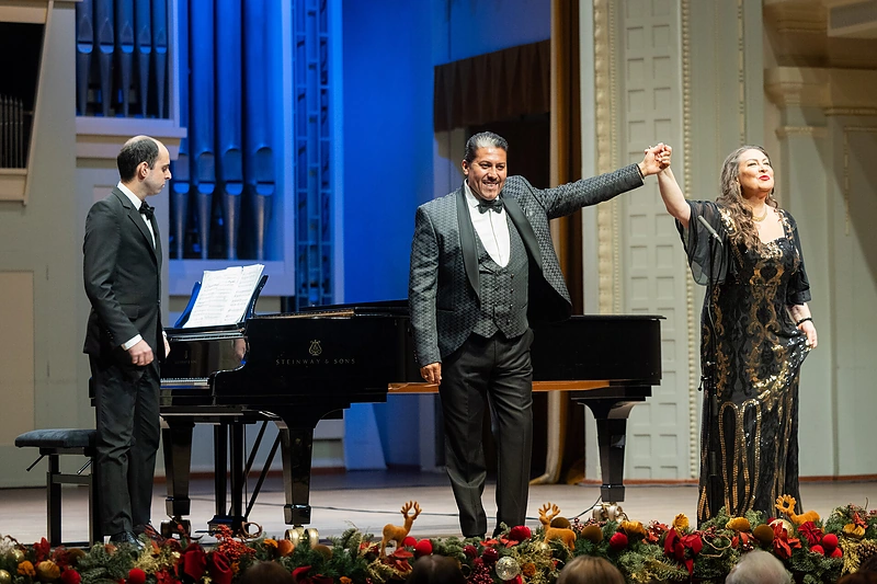 Hector Sandoval ir Nomeda Kazlaus šventinis gala koncertas / Roberto Riabovo / BNS nuotr.