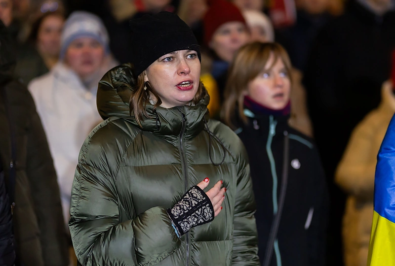 Ketvirtadienio protestas „Šalin rankas nuo laisvo žodžio!“ / Patricija Adamovič / BNS nuotr.