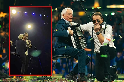 Po Marijono tėčio klausimo scenoje – prapliupo juoktis visa arena ir pats sūnus: „Tėti, laisva šalis“