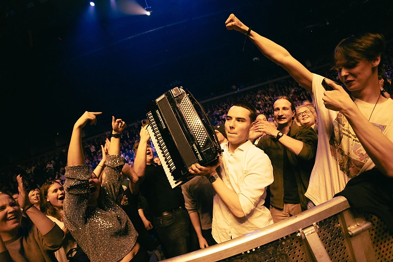 Marijono Mikutavičiaus koncerto akimirka / Armidos Grosaitės nuotr.