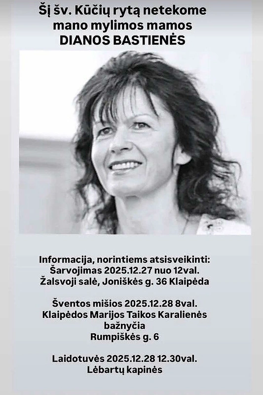 Deivido Basčio įrašas