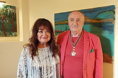 Antanas Čapas ir Birutė Petrikytė / Asmeninio albumo nuotr.