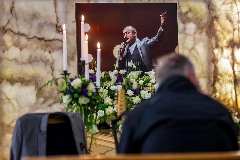 Atsisveikinimas su Antanu Čapu / Mato Baranausko nuotr.