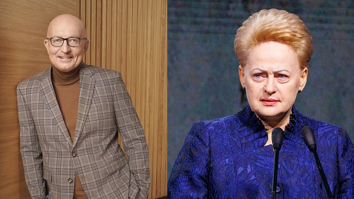 Arūnas Valinskas, Dalia Grybauskaitė / Eriko Ovčarenko nuotr.