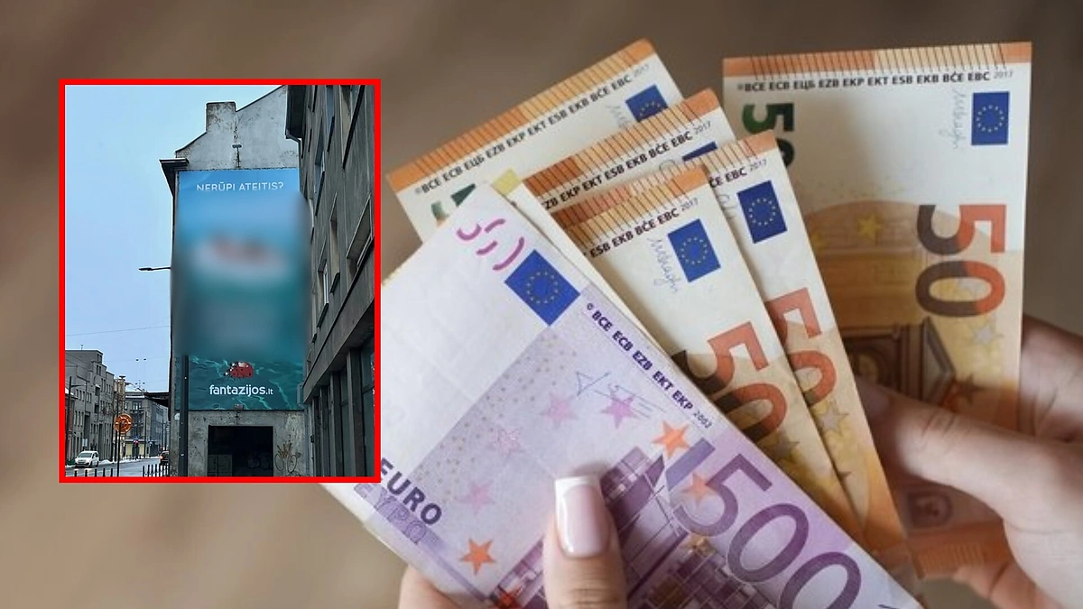 Skelbimas Vilniuje / Shutterstock ir „Facebook“ nuotr.