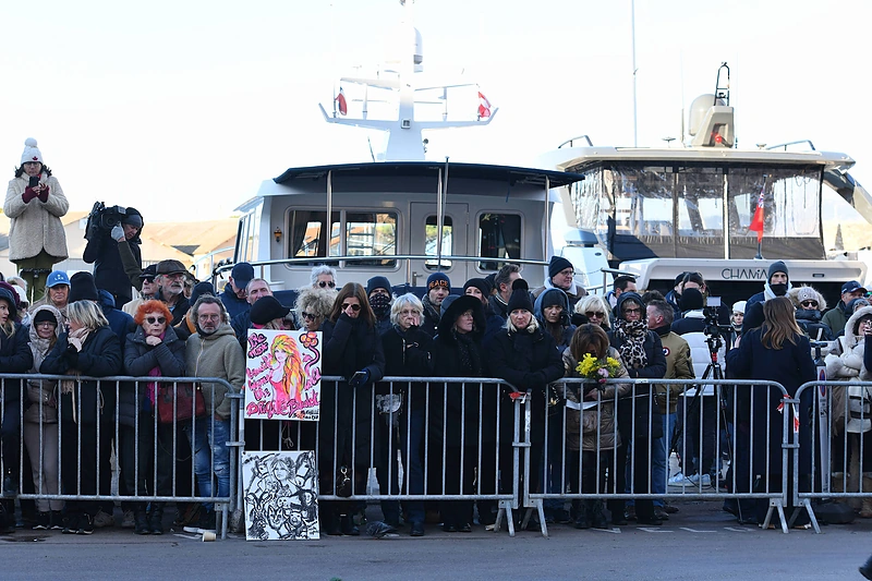 Brigitte Bardot laidotuvės Sen Tropeze / Scanpix nuotr.