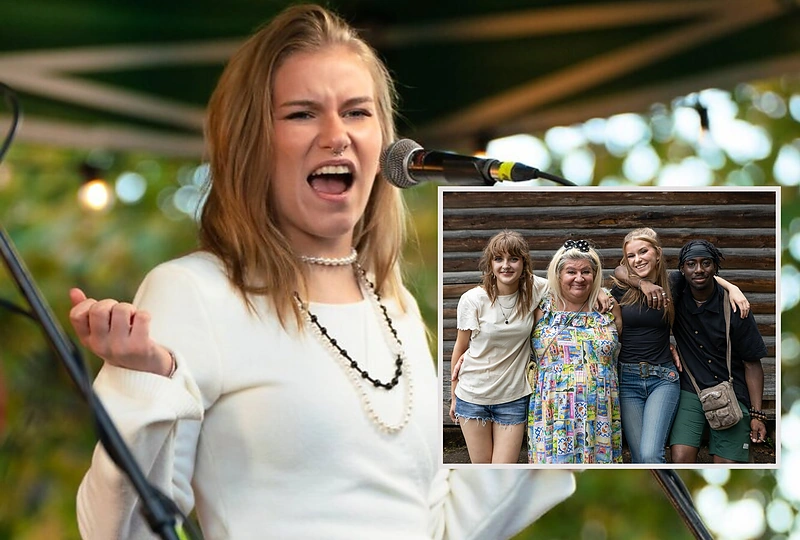 Emilija Balsevičiūtė-Emi Acidic ir Daina Bilevičiūtė / Asmeninio albumo nuotr.