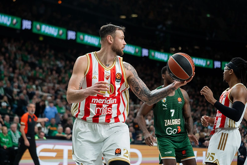 Kauno „Žalgiris“ – Belgrado „Crvena zvezda“ / Teodoro Biliūno / BNS nuotr.