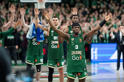 Kauno „Žalgiris“ – Belgrado „Crvena zvezda“ / Teodoro Biliūno / BNS nuotr.