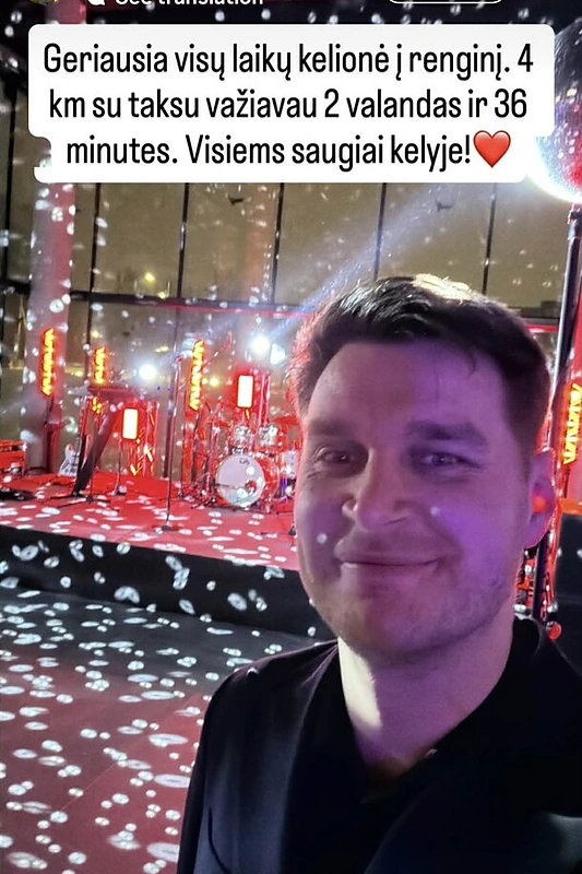 Paulius Vaitiekūnas / „Instagram“ ekrano nuotr.