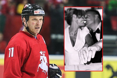 Ledo ritulininkas Darius Kasparaitis vedė ketvirtą kartą: vestuvės – po skaudžių skyrybų