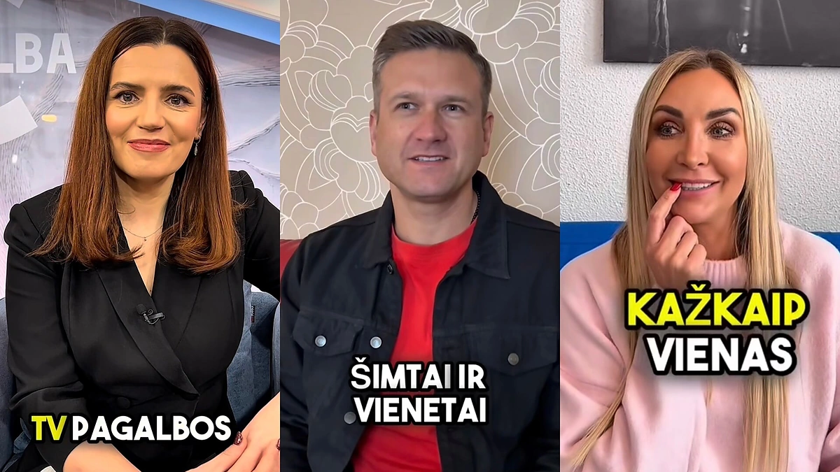 „TV Pagalba“ vedėjai / Stop kadras
