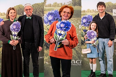 Tokia premjera – pirmąkart Lietuvos istorijoje: Vytautą V. Landsbergį ir „Arklį Dominyką“ sveikino neeilinė publika