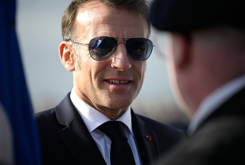 Emmanuelis Macronas / / AP