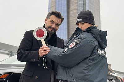 Igorio Jarmolenkos vaizdo klipo filmavimo akimirka