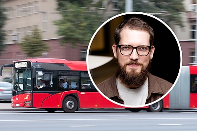 Režisieriui Romui Zabarauskui apkarto kelionė viešuoju transportu – teko greitai išlipti: „Prašau skubiai pakeisti!“