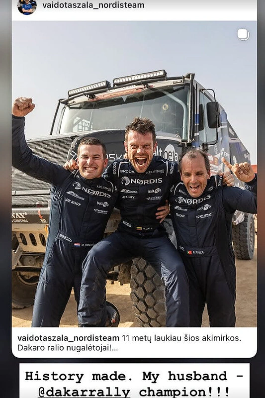 Gabrielės Martirosian sveikinimas / „Instagram“ nuotr.