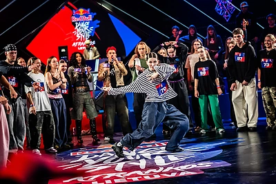 Šokių kovų „Red Bull Dance Your Style“ akimirka / Vytauto Dranginio nuotr.
