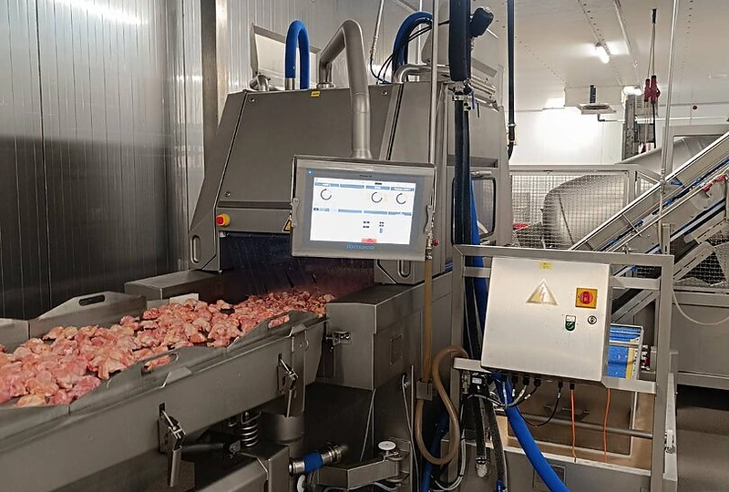 „Rivonos“ Mėsos perdirbimo padalinyje. / Atstovų nuotr.
